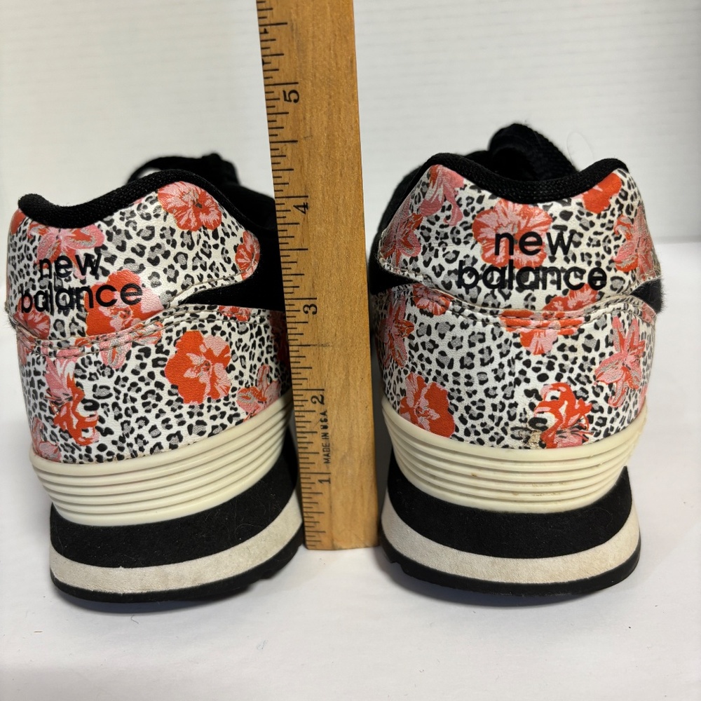Womens New Balance 515 Running Sneaker Tropical Floral Black/Pink  Size 8 - Picture 10 of 11